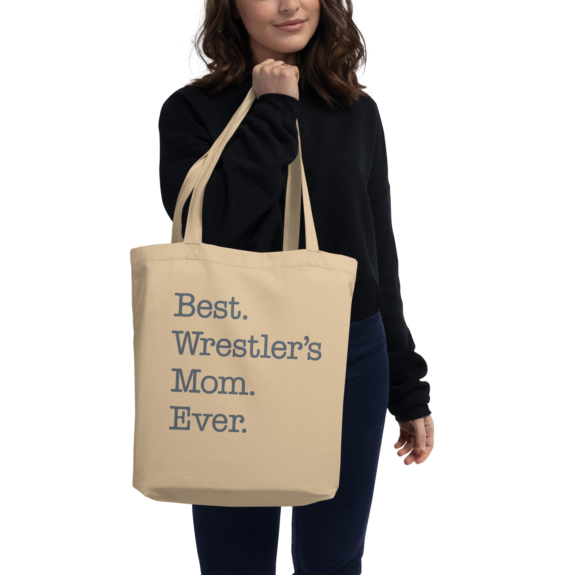 Best Wrestler's Mom Ever Eco Tote Bag