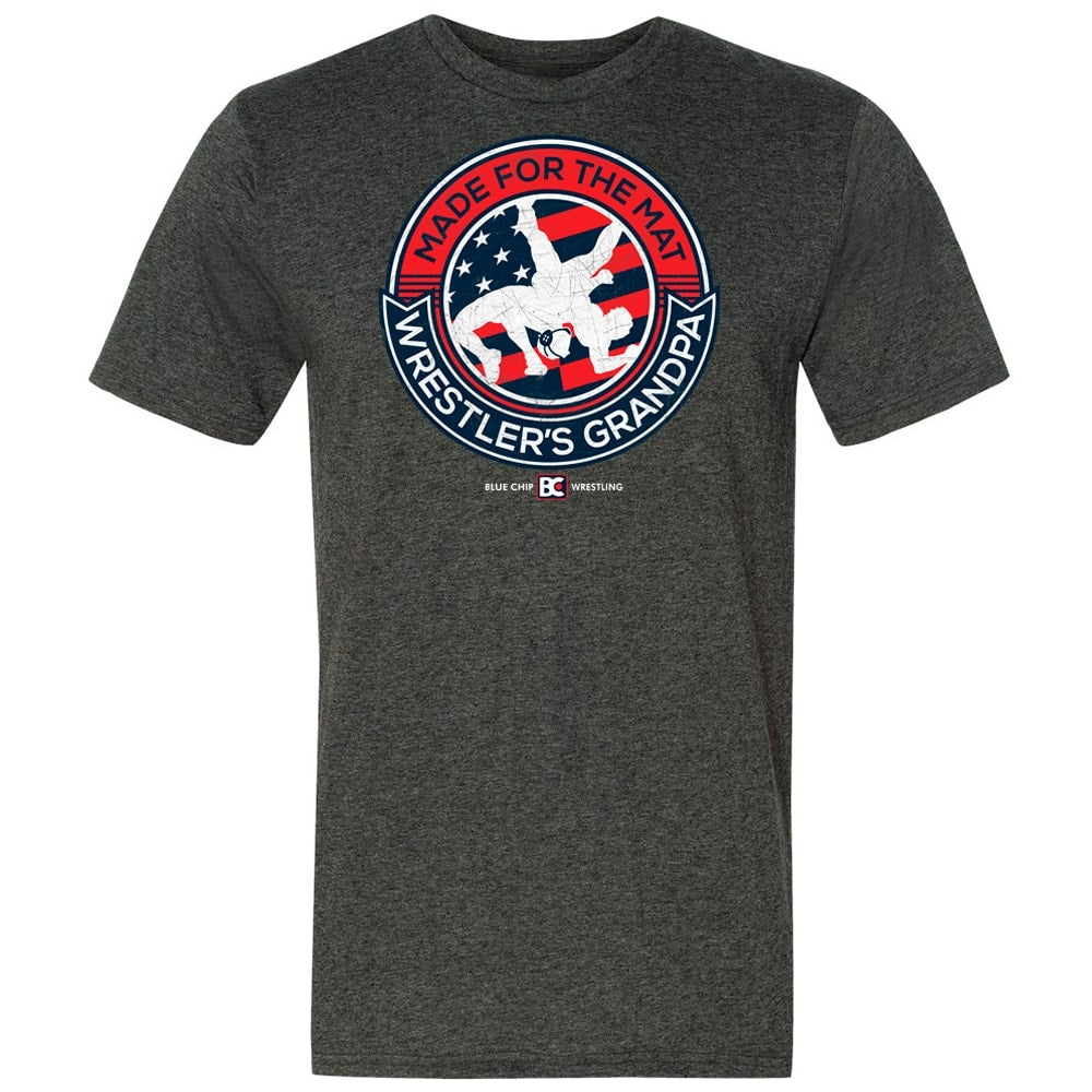 Made for the Mat Wrestler's Grandpa T-Shirt