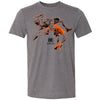 Blue Chip Wrestling Icon T-Shirt (Black / Orange)