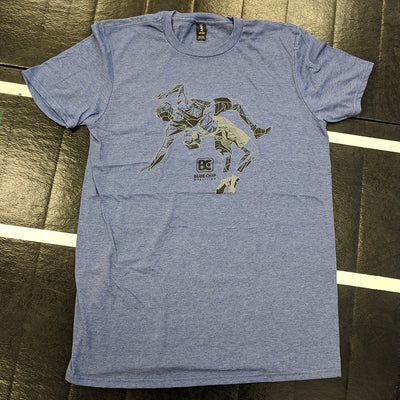 Blue Chip Wrestling Icon T-Shirt (Royal)