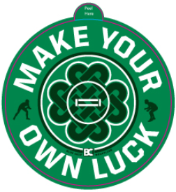 Make Your Own Luck Die Cut Wrestling Sticker