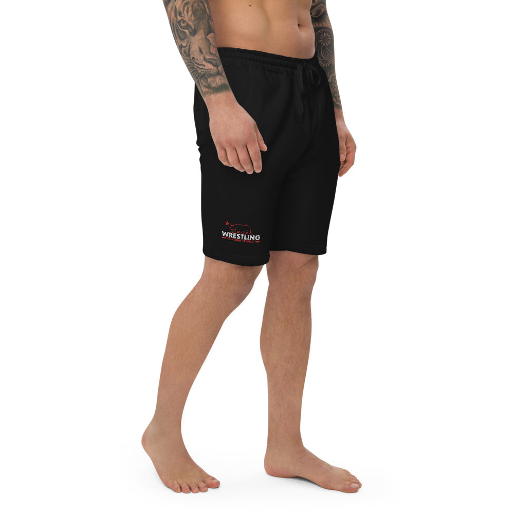 California Wrestling Men's Fleece Shorts - Embroidered