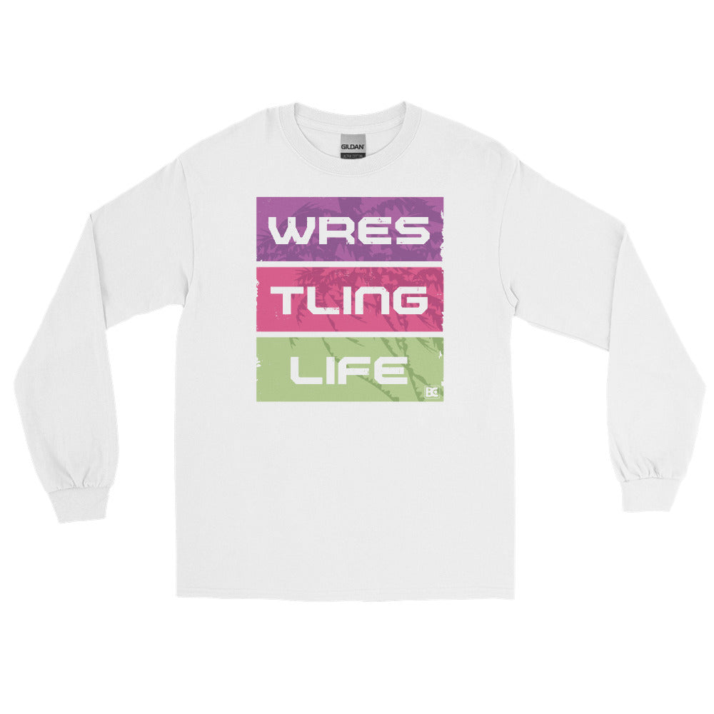 Wrestling Life 100% Cotton Long Sleeve T-Shirt