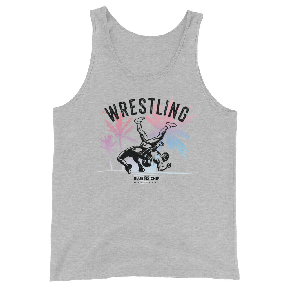 Wrestling Throwdown in Paradise Tank Top