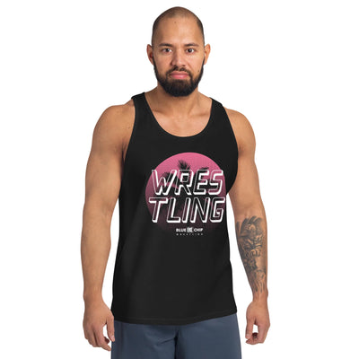 Wrestling Sunset Beach Tank Top