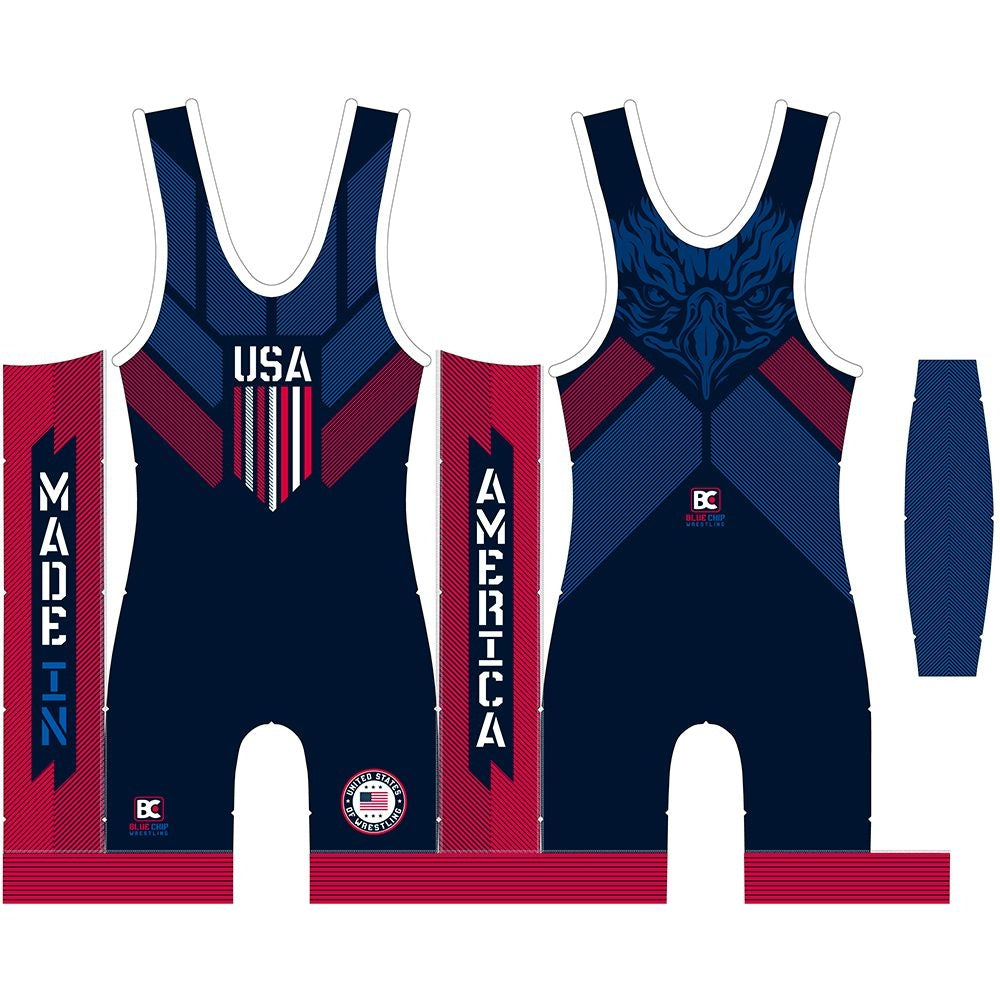 Made In America 2.0 Wrestling Singlet