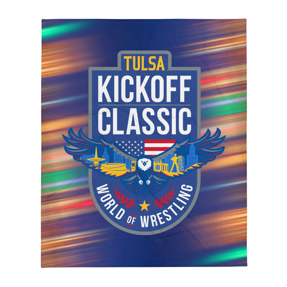 Tulsa Kickoff Throw Blanket