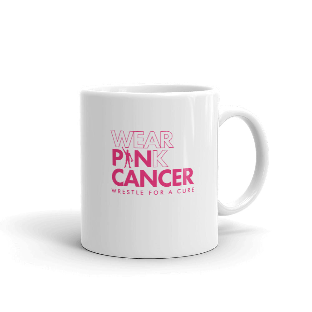 Wear Pink Pin Cancer Mug