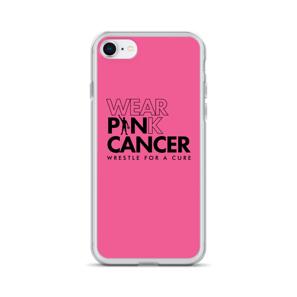 Wear Pink Pin Cancer iPhone Case