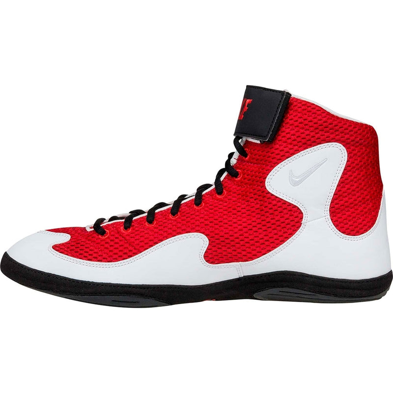 Nike Inflict Wrestling Shoe in new OG Red colors Blue Chip Wrestling