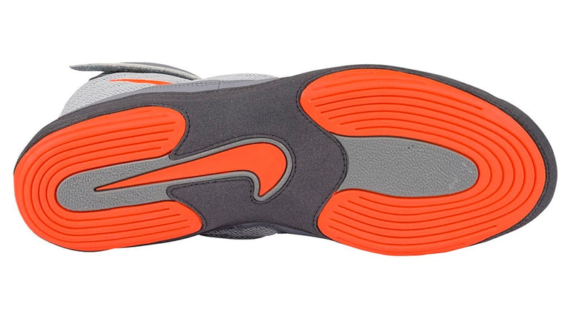Nike Inflict 3 (Platinum / Orange / Grey) - Blue Chip Wrestling