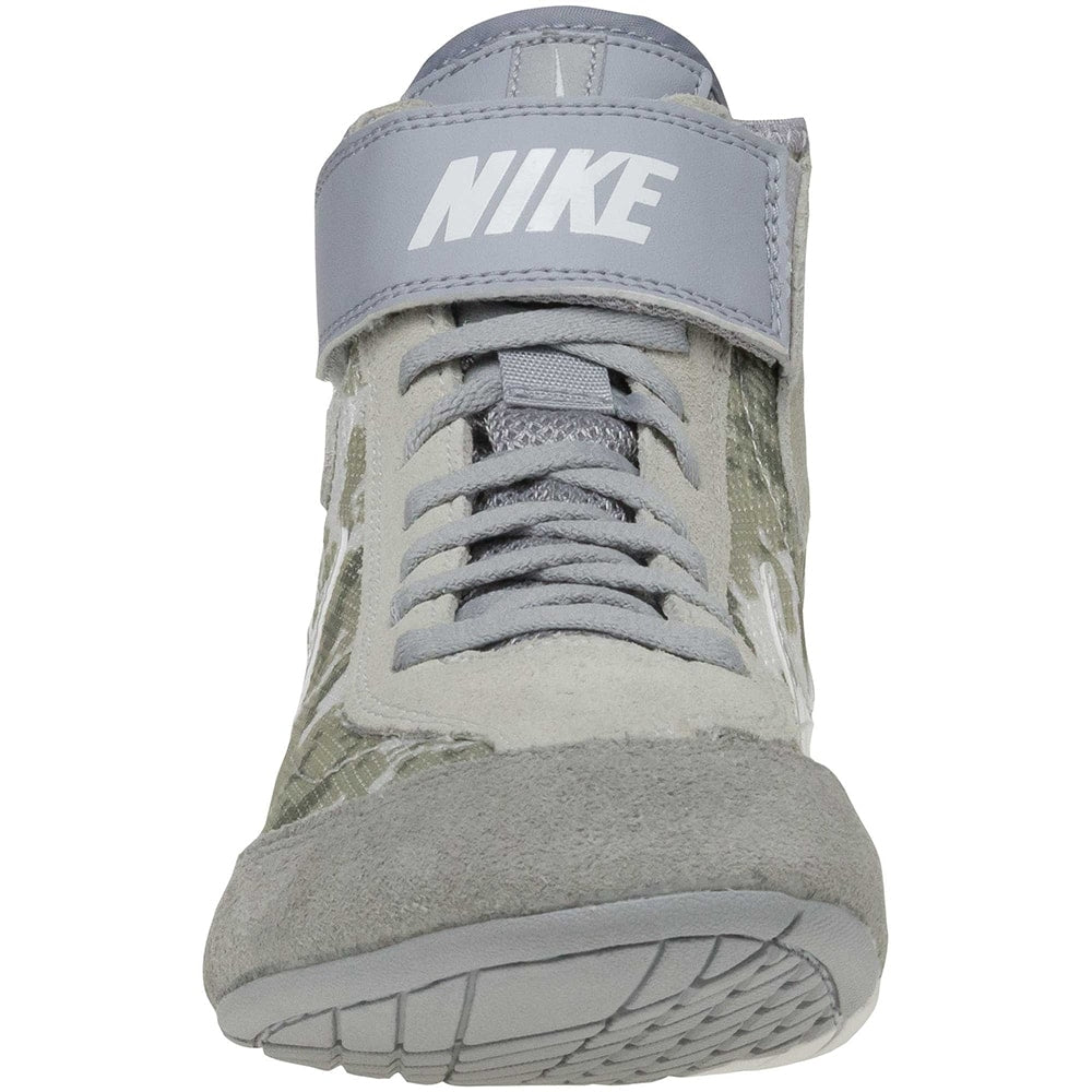 Nike Youth Speedsweep VII Wrestling Shoes (Grey Camo) Blue Chip