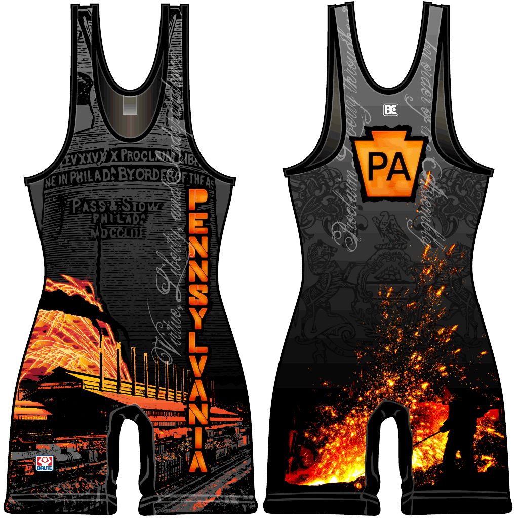 Pennsylvania Ignite Wrestling Singlet