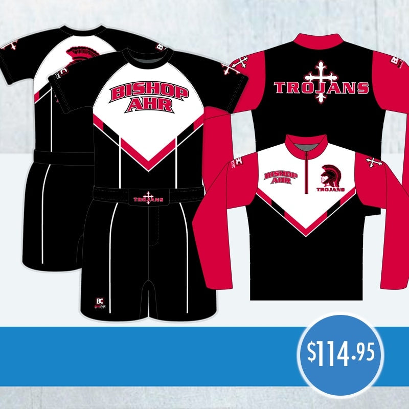 BC Sublimated Compression Shirt, BC Wrestling Short, BC 1/4 Zip