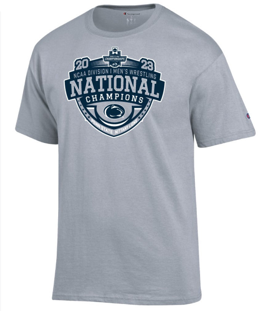 Penn State Nittany Lions Champion Wrestling T-Shirt (Oatmeal Heather)