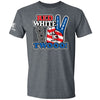 Red White and Twooo Wrestling T-Shirt