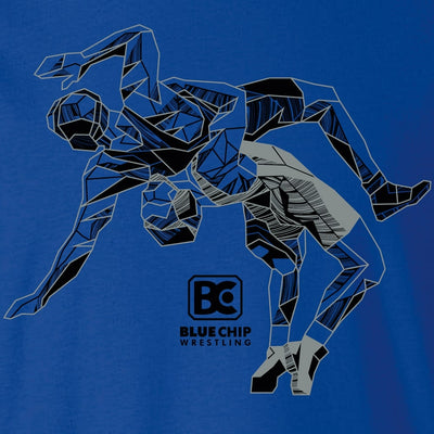Blue Chip Wrestling Icon T-Shirt (Royal)