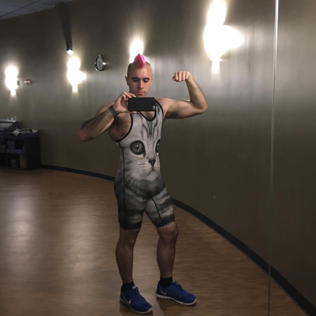 Sprinkles the Cat Wrestling Singlet