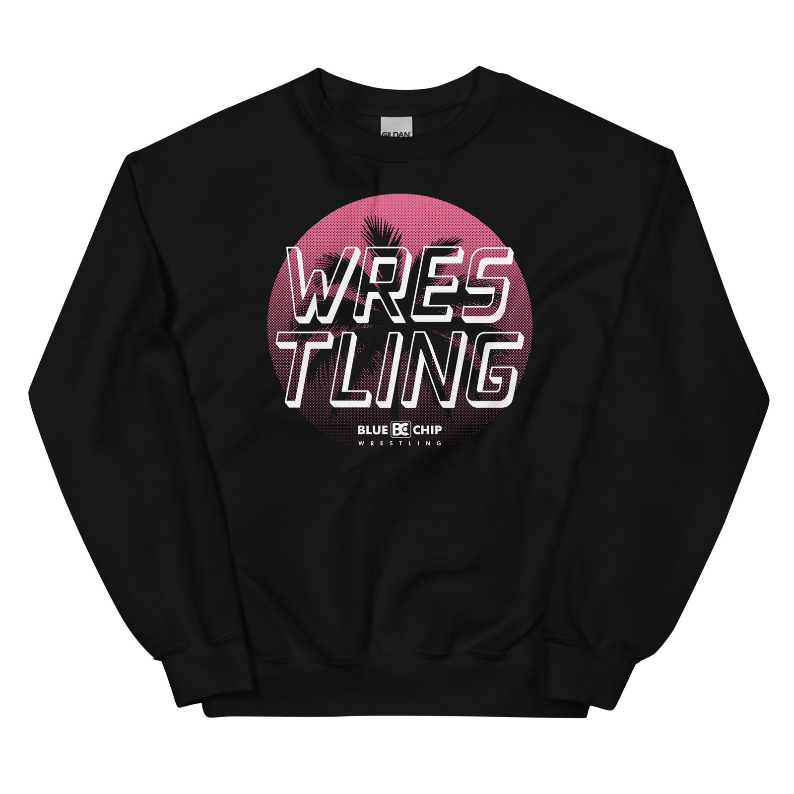 Wrestling Sunset Beach Crewneck Sweatshirt