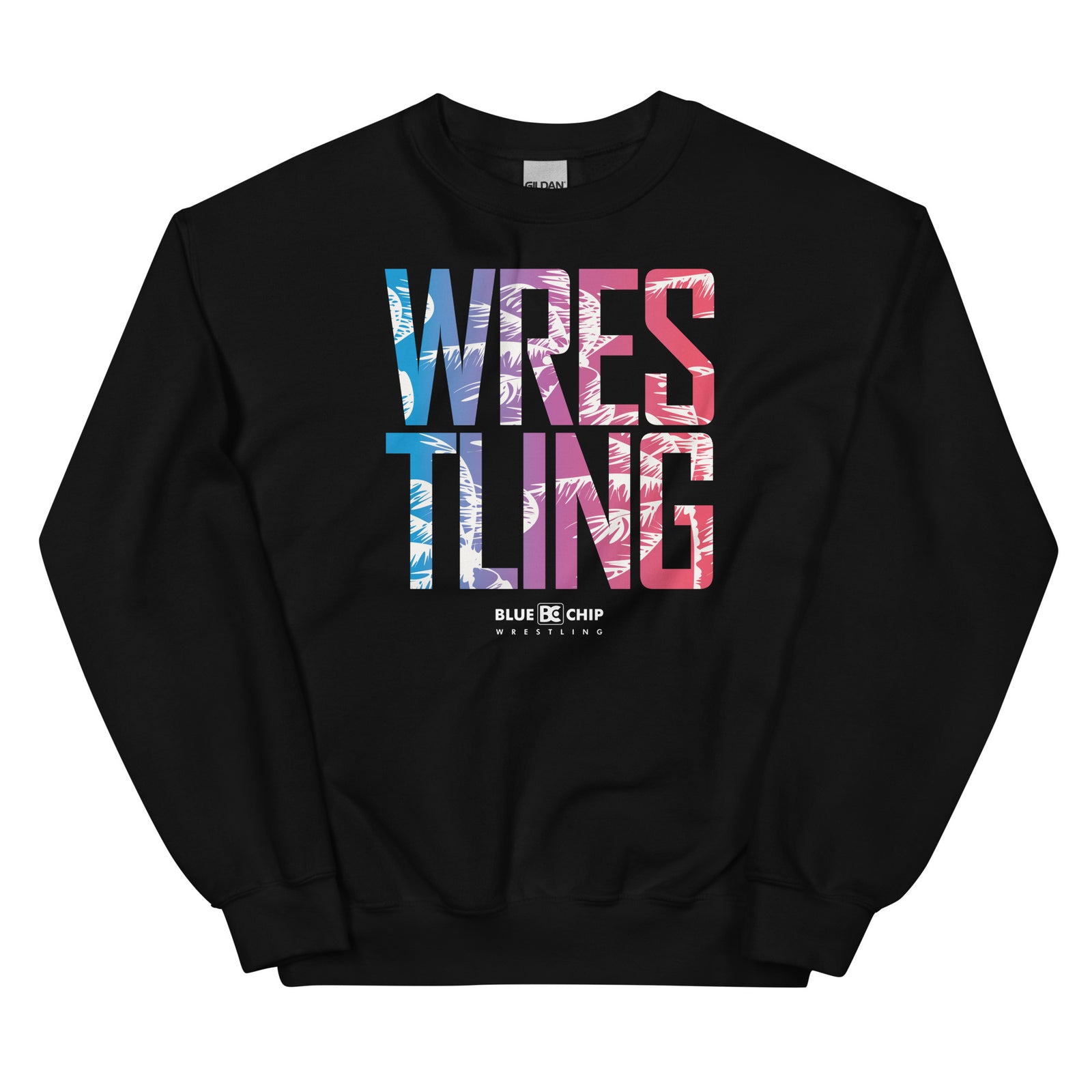 Wrestling Tropical Escape Crewneck Sweatshirt