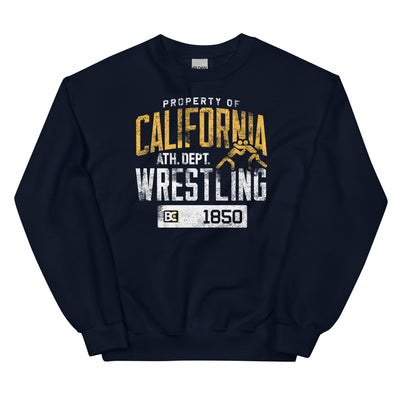 Property of California Wrestling Crewneck