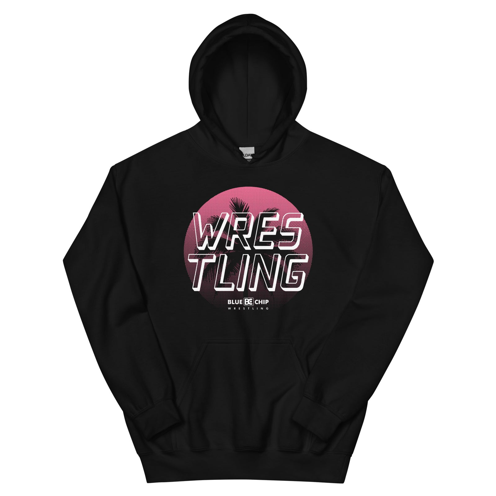 Wrestling Sunset Beach Hooded Sweatshirt