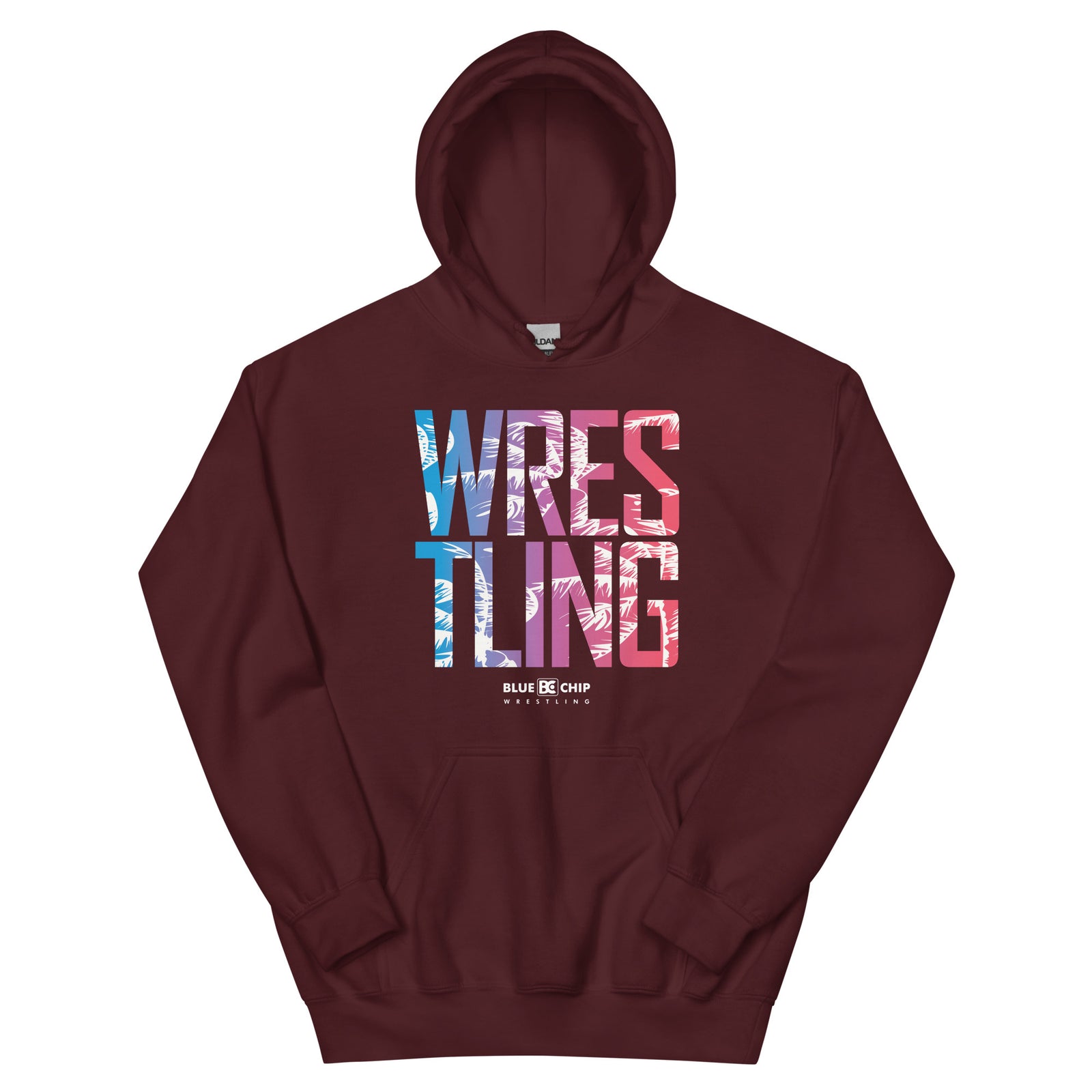 Wrestling Tropical Escape Hooded Sweatshirt