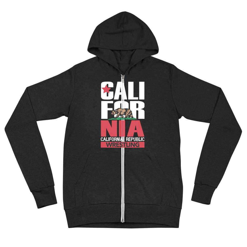 California Wrestling Zip Hoodie