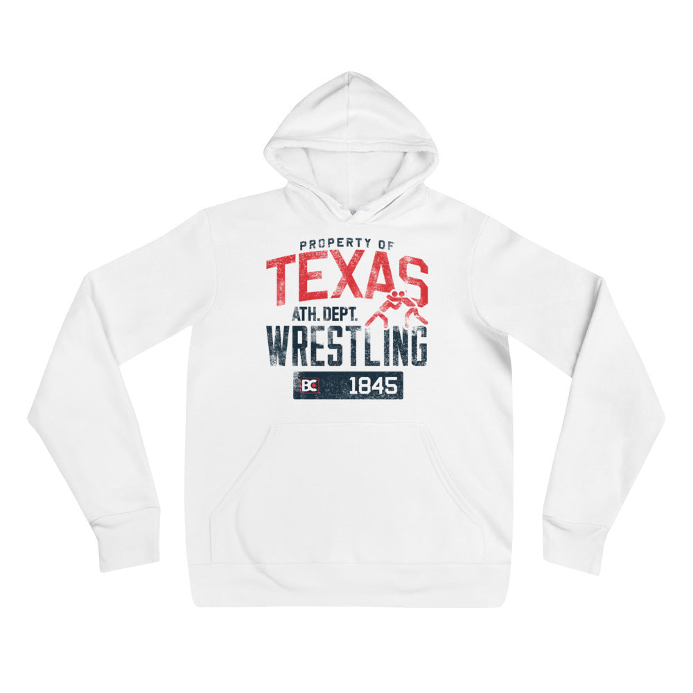 Property Of Texas Wrestling Pullover Hoodie
