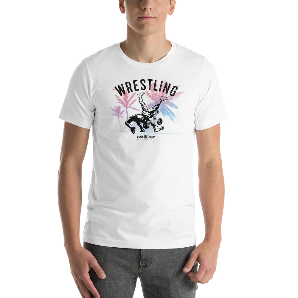 Wrestling Throwdown in Paradise T-Shirt
