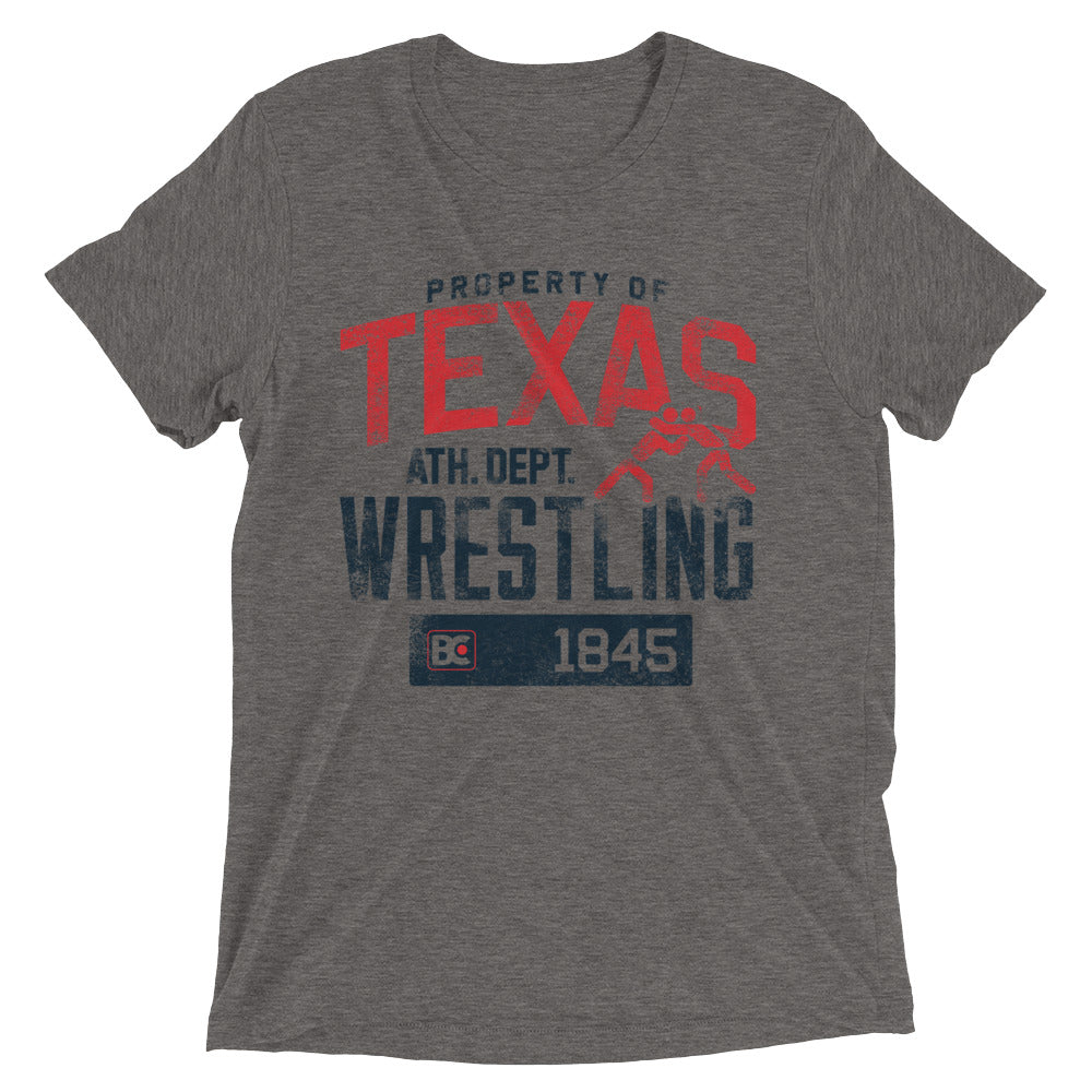 Property Of Texas Triblend Wrestling T-Shirt