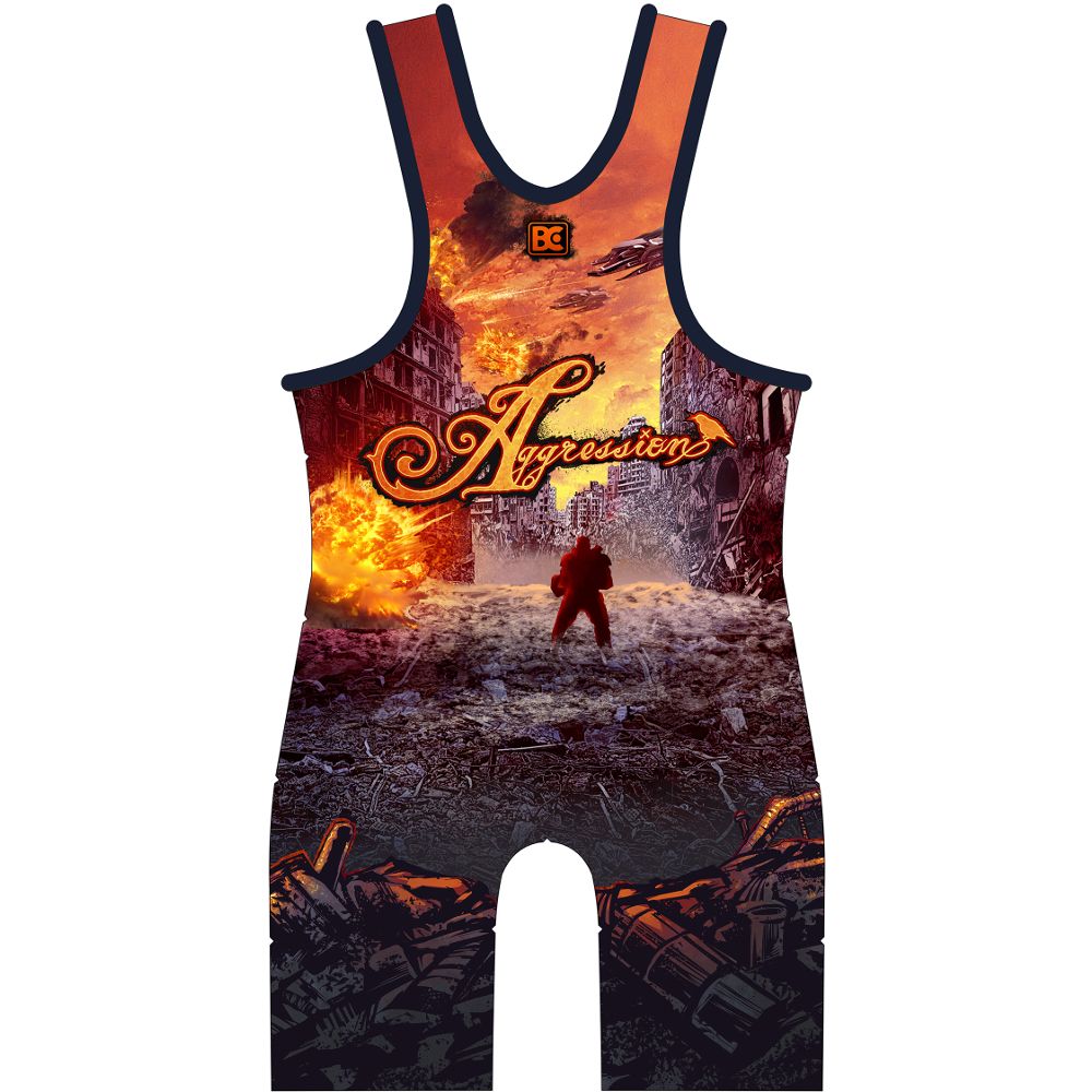 War Machine Wrestling Singlet