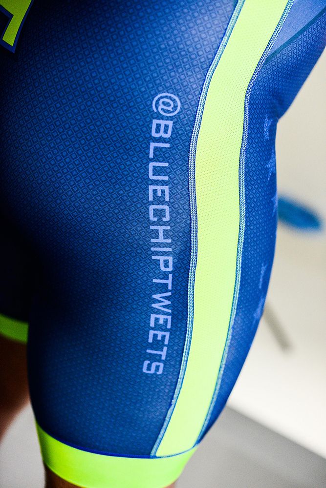 Made in America Wrestling Singlet (Blue)