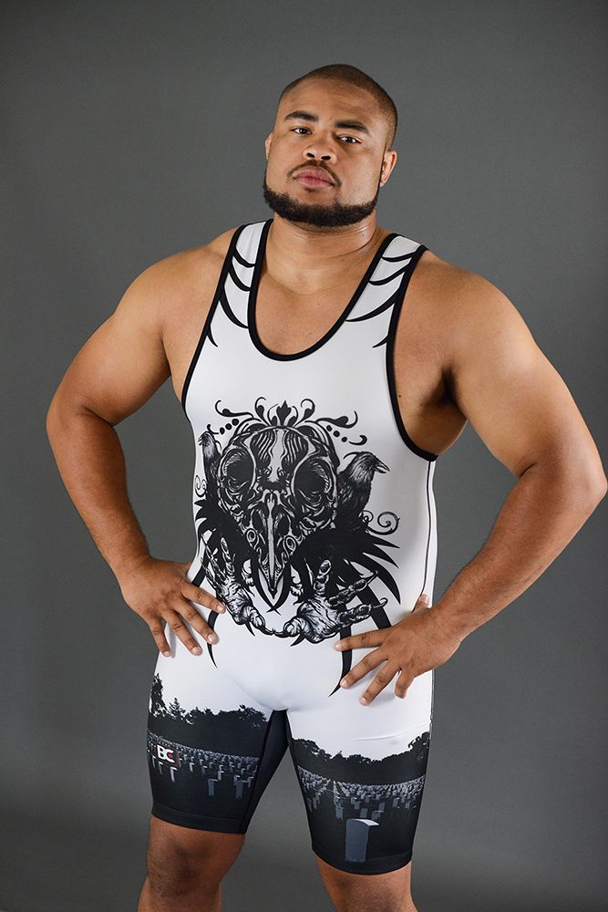 Crow Wrestling Singlet