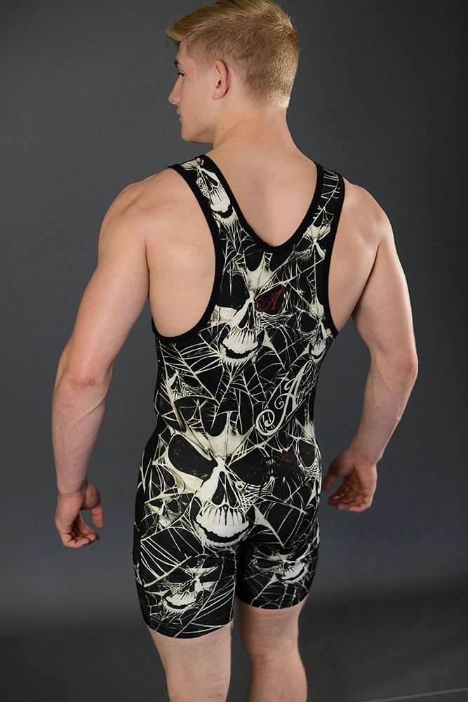 Black Widow Wrestling Singlet