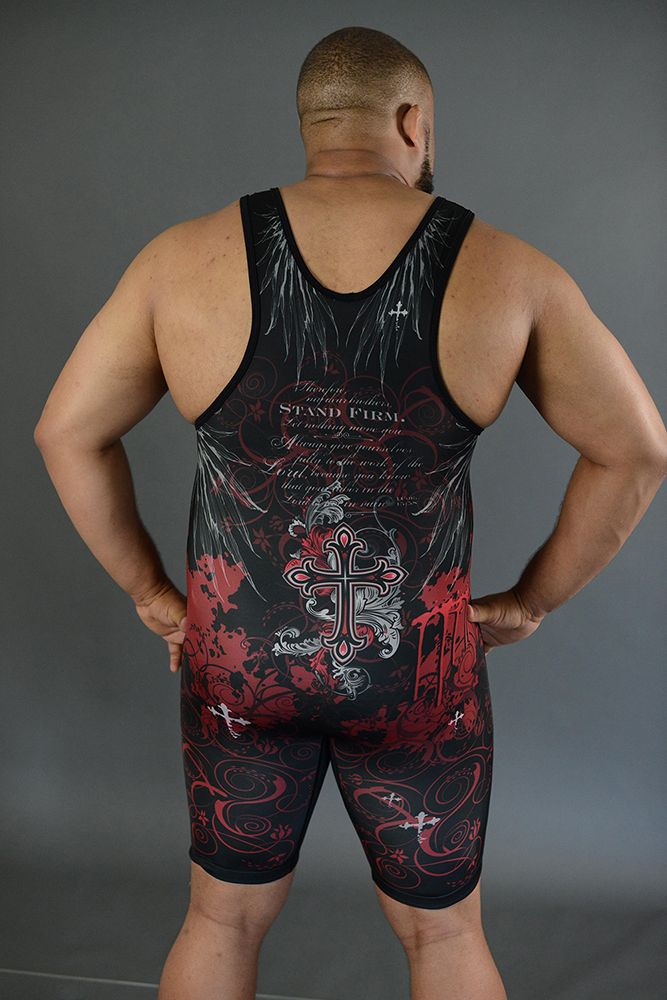 Faith Sublimated Wrestling Singlet - Blue Chip Wrestling