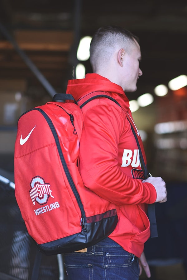 Ohio State Buckeyes Wrestling Nike Brasilia Backpack