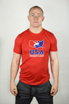 Nike USA Wrestling Legend Tee (Red)