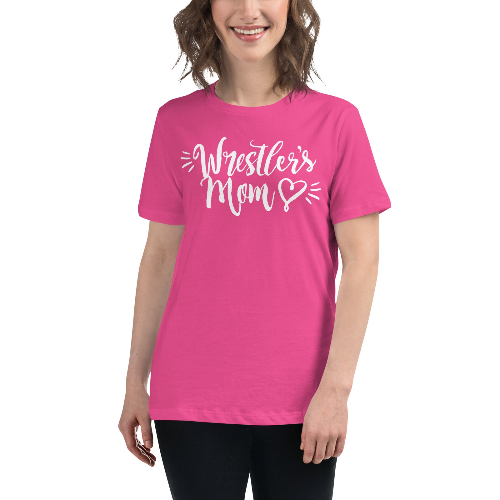 Wrestler's Mom Women's Relaxed T-Shirt