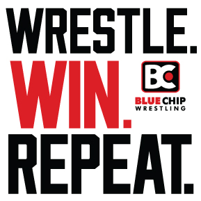 Wrestle. Win. Repeat. Bumper Sticker