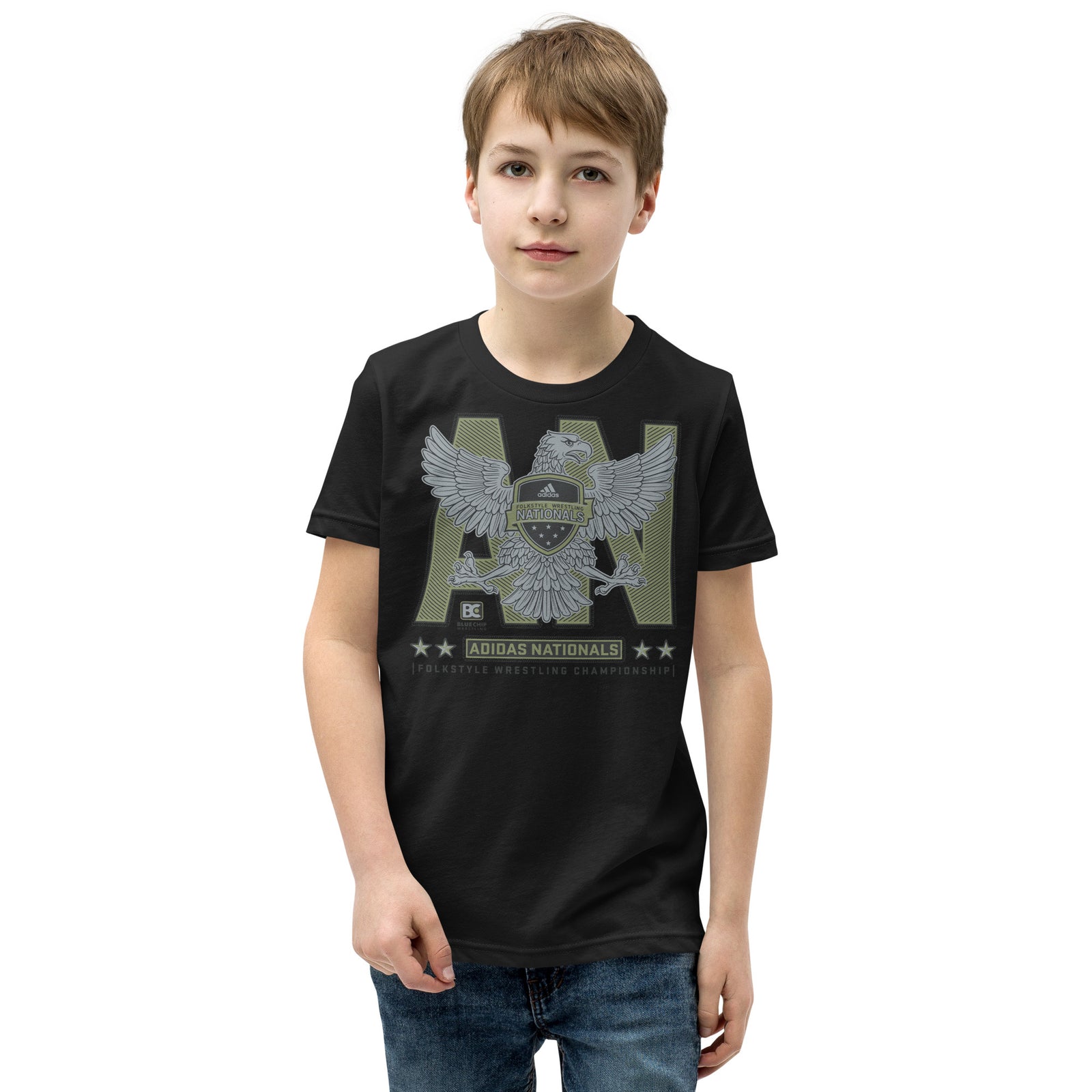 2023 Adidas Nationals Salute to Service Youth T-Shirt